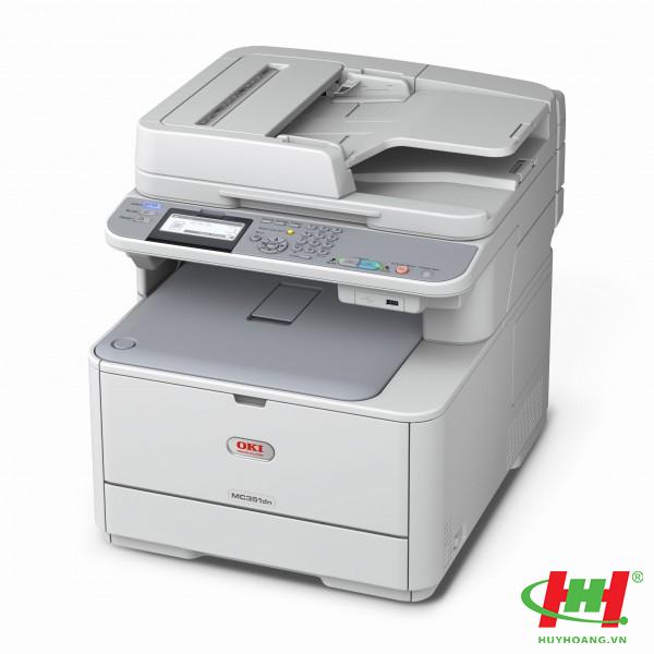 Máy in laser màu OKI - MC361dn Scan/ Copy/ Fax giấy 2 mặt – in 2 mặt
