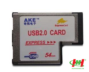 Expresscard 54mm to usb 2.0 AKE