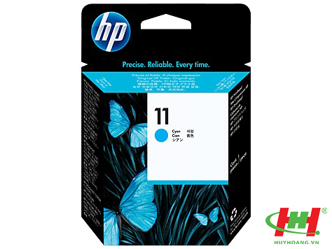 Đầu phun máy in HP - PrintHead C4811A (HP 11 Cyan) xanh