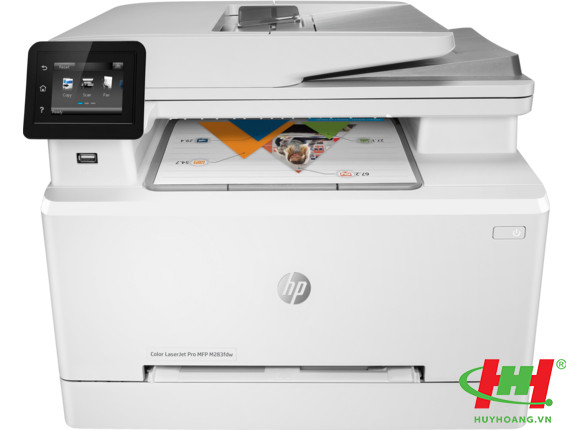 Máy in HP Color LaserJet Pro MFP M283fdw (7KW75A) Printer,  Scan,  Copy,  Fax,  Duplex,  Netwwork,  Wifi NK (HP 206A)