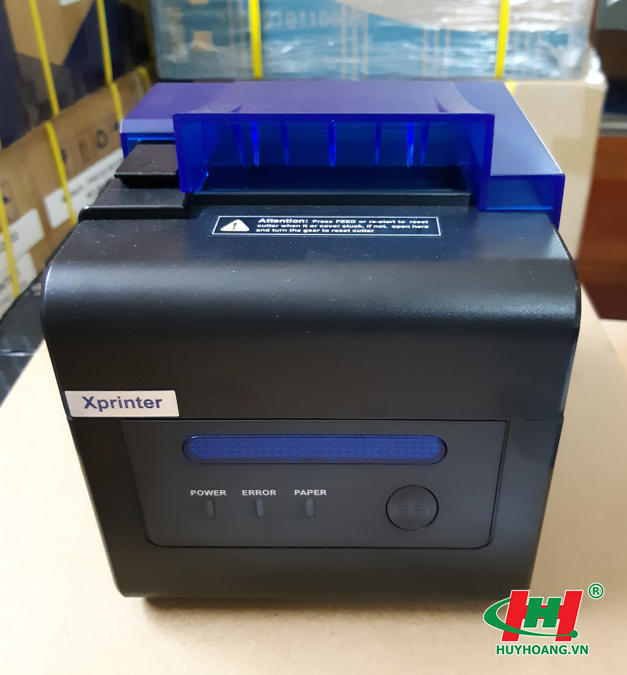 Máy in hóa đơn Xprinter C300H (in nhiệt,  khổ 80mm,  USB,  LAN)