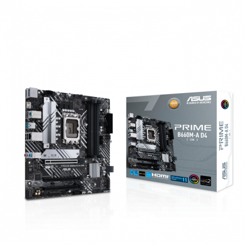 Mainboard ASUS PRIME B660M-A D4-CSM ( 1 x DisplayPort / 2 x HDMI ports)