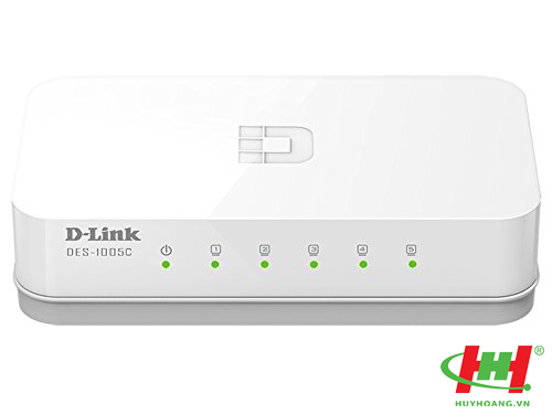 Bộ chia mạng Fast Ethernet 5 cổng D-link DES-1005C (thay 1005A)