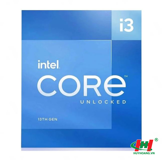 CPU INTEL Core i3-13100 (4C/8T,  3.40 GHz - 4.5GHz,  12MB) - 1700