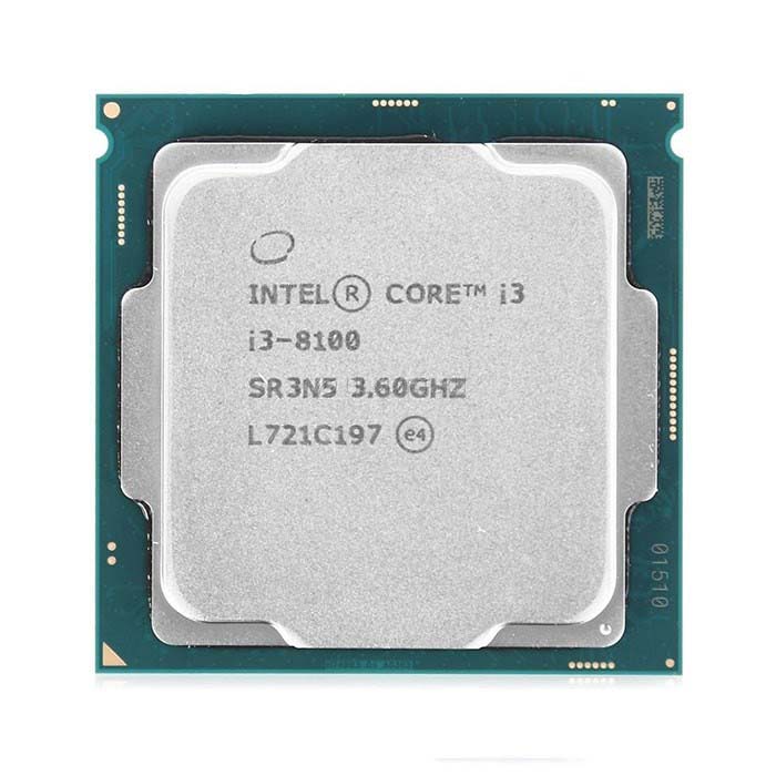 CPU Intel Core I3-8100 (3.6GHz) SK1151V2 Tray Nofan
