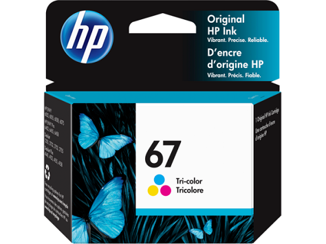 Mực in HP DeskJet 2700/2700e series HP 67 Tri-Color Original Ink Cartridge (3YM55AN)