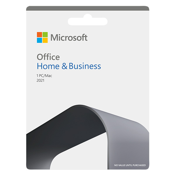 Phần mềm Office Home and Business 2021 English APAC EM Medialess T5D-03510 (1PC Window và Macbook,  Vĩnh viễn,  Key Box)