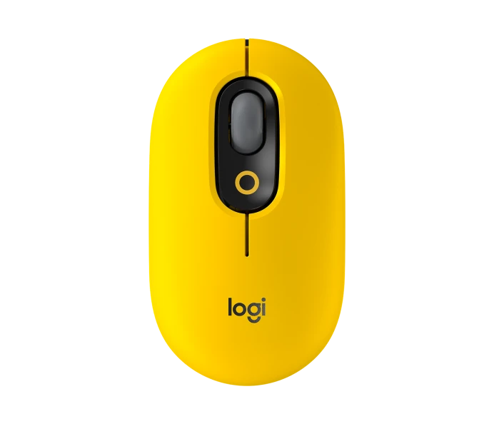 Chuột Logitech POP MOUSE with Emoji Button Blast Yellow (Wifi/bluetooth)