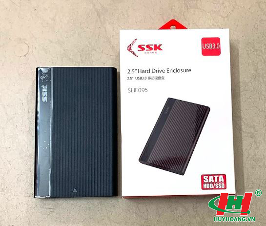 Hộp đựng ổ cứng HDD 2.5inch SSK SHE 095 3.0