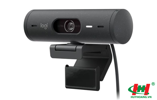 Webcam Logitech BRIO 500 Xám đen (GRAPHITE) Full HD