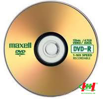 DVD trắng dùng để ghi - DVD Maxell