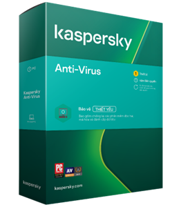 Phần mềm diệt Virus Kaspersky Anti-Virus 1PC 1Năm