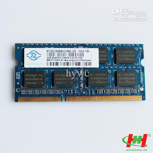 Ram Laptop 2GB DDR3 1333 Nanya