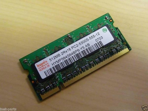 Ram Laptop 512MB DDR2 667/ 800 Hynix/ Nanya/ Elpida