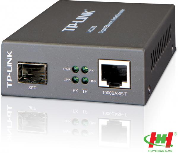 Bộ chuyển đổi điện quang Gigabit SFP Media Converter TP-Link MC220L