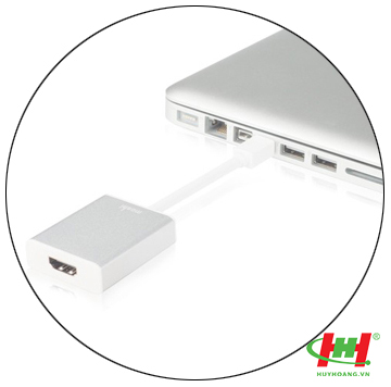 Moshi Mini DisplayPort to HDMI Adapter with Audio Support