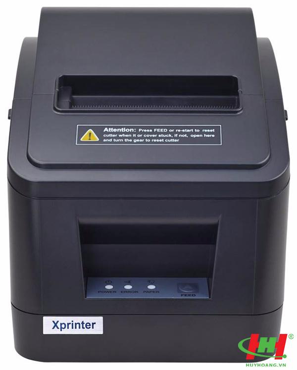 Máy in hóa đơn,  in bill Xprinter XP-V320N (USB + LAN,  in nhiệt 80mm)