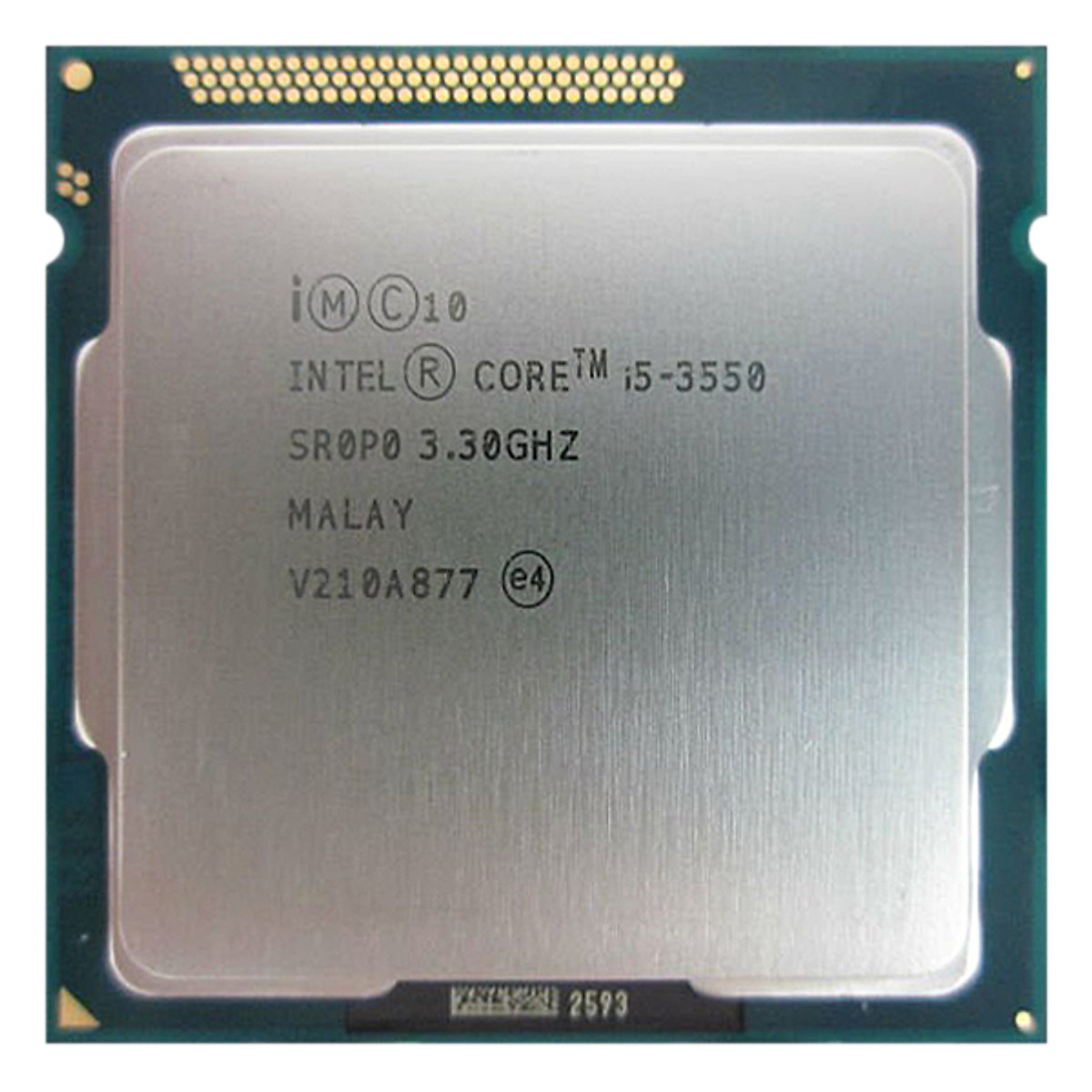 CPU Intel® I5-3550 (3.30GHz) SK1155 Tray Ko Fan