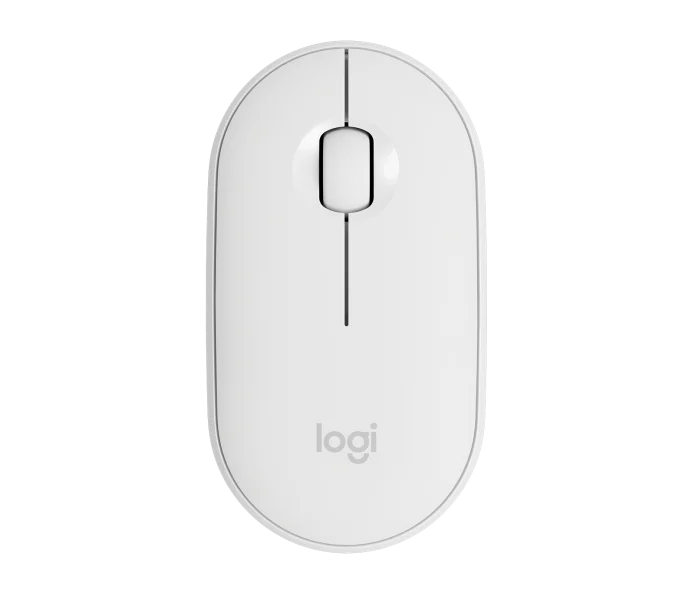 Chuột không dây Logitech Pebble M350 (Trắng)  Bluetooth,  Wireless