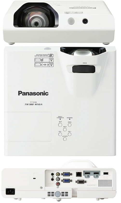 Máy chiếu Panasonic PT-TW380 (3300 Ansi Lumens,  WXGA,  Lan) -- đặt hàng