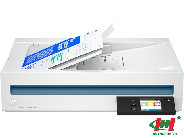 Máy scan 2 mặt HP ScanJet Pro N4600 fnw1 (20G07A) USB,  LAN,  WIFI
