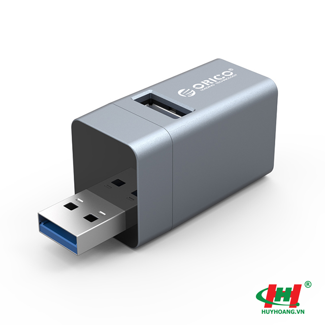 Hub chia USB 3.0 ra 3 cổng 1 cổng USB 3.0 và 2 cổng USB 2.0 (ORICO MINI-U32L-BK-BP)