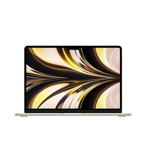 Máy tính xách tay MacBook Air 2022 M2 MLY13SA/A (13.6 Apple M2 chip/ 8GB/ 256GB SSD/ Onboard/ macOS/ 1.3kg /TRẮNG) (STARLIGHT)