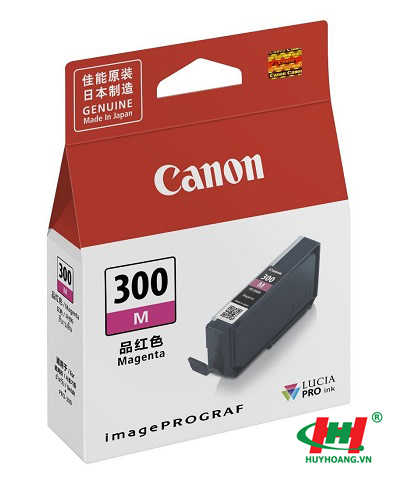 Mực máy in Canon imagePROGRAF PRO-300 Magenta Ink Cartridge (PFI-300M)