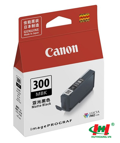 Mực máy in Canon imagePROGRAF PRO-300 Matte Black Ink Cartridge (PFI-300MBK)