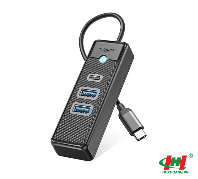 Hub chia USB-A sang 3 cổng USB3.0 ORICO PWC2U-U3-015-BK-EP Đen