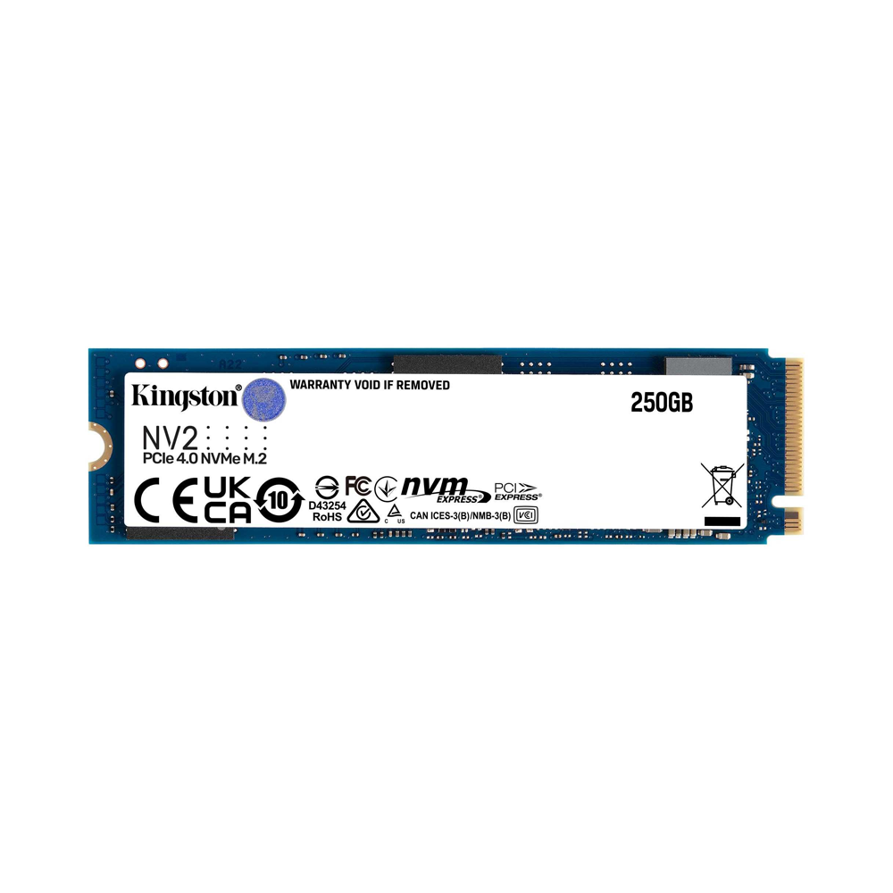 SSD Kingston NV2 250GB M.2 2280 PCIe Gen 4.0 NVMe (SNV2S/250G)