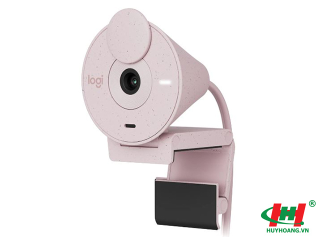 Webcam Logitech BRIO 300 Hồng (ROSE) Full HD