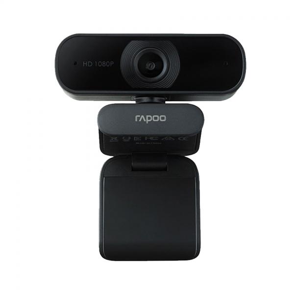 Webcam Rapoo C260 (FullHD 1080p,  Có micro) - Webcam học online,  Webcam dạy online